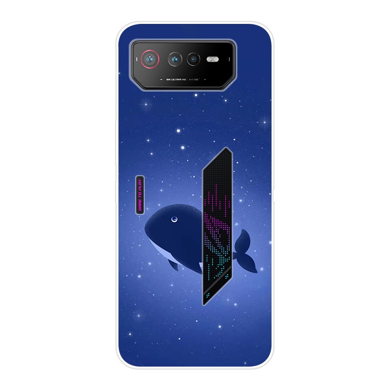 Ốp Điện Thoại TPU Dẻo Họa Tiết Hoạt Hình Dễ Thương Cho Asus Rog Phone 6 Asus Rog Phone 6 Pro