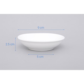 Dĩa chấm sứ 9 cm Minh ChâML010 GOG744