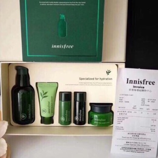 Follow shop 15/09 bộ tinh chất trà xanh chuyên sâu innisfree bản mới 2018