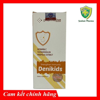Siro Denikids 100ml - Hỗ trợ giảm tình trạng thiếu vitamin C, giúp tăng cường đề kháng