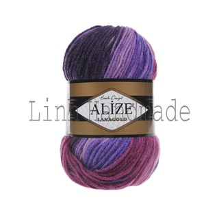 Cuộn Len Alize Lana Gold Batik 1739
