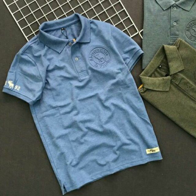 Áo thun nam đẹp tay ngắn có cổ logo dập tigershop Tgs009