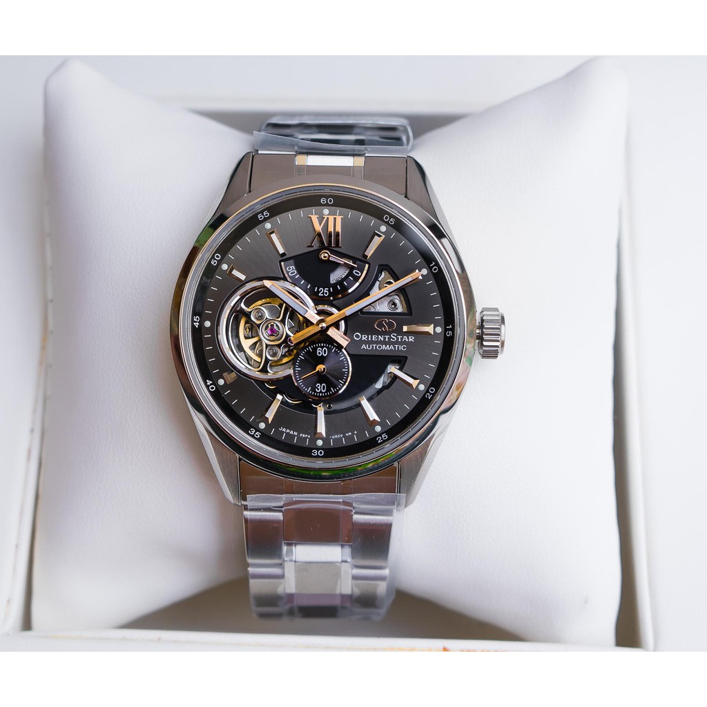 Đồng hồ nam Orient Star 2019 Semi Skeleton RE-AV0004N00B - Máy Automatic - Kính Sapphire