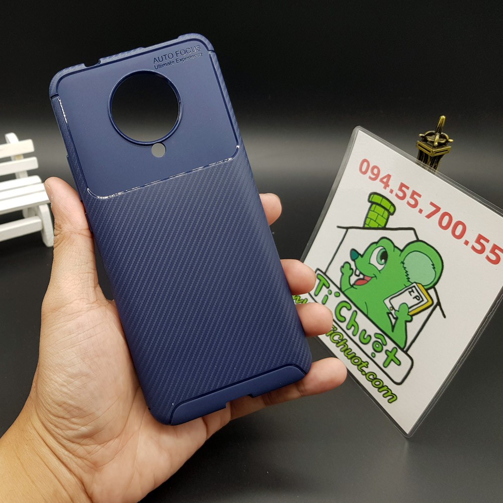 [Loại Tốt] Ốp Lưng Xiaomi Redmi K30 Pro/ Poco F2 Pro AutoFocus Vân 3D Carbon Chống Sốc
