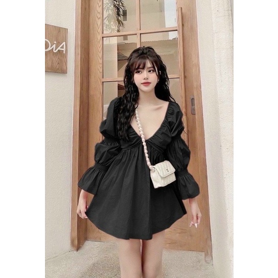Đầm khoét ngực Bigsize Thuỳ Trangg