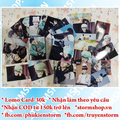 Lomo card BTS -30 hình kích thước 5,8cmx8,8cm .Combo 2 hộp--Nhận làm theo yêu cầu