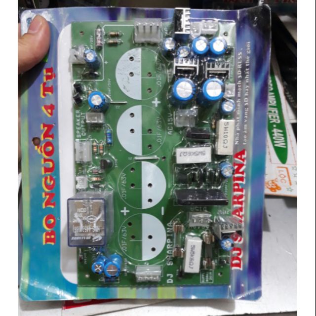 Bo Nguồn 4 tụ 3D