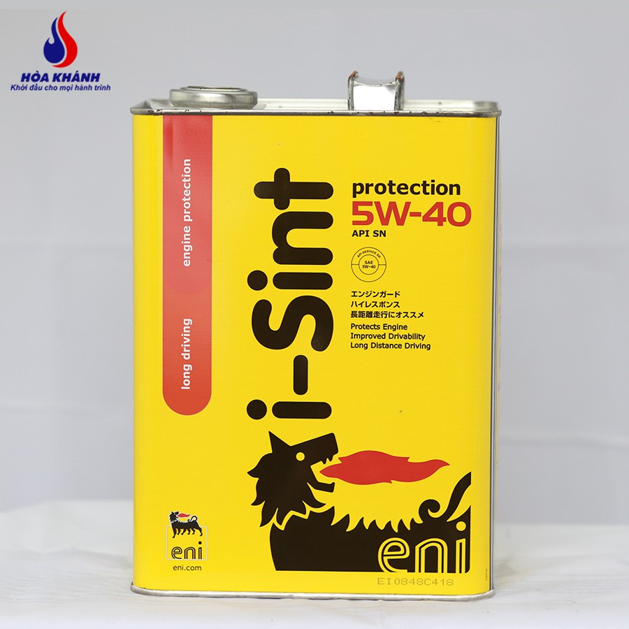 Dầu nhớt ô tô tổng hợp cao cấp eni i-Sint Protection Tec 5w40 ( 4 Lít )