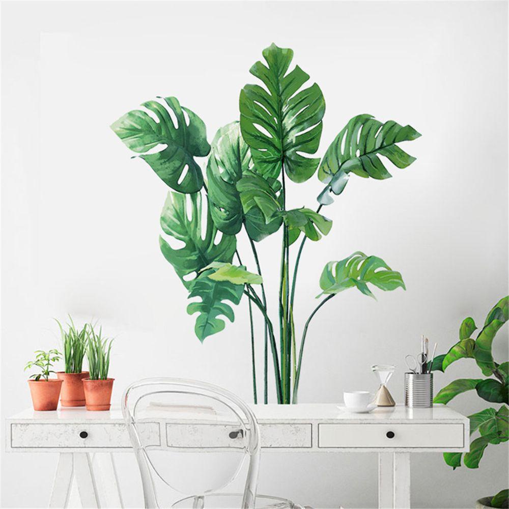 Miếng Dán Tường Hình Cây Cỏ Trang Trí Nhà Cửa