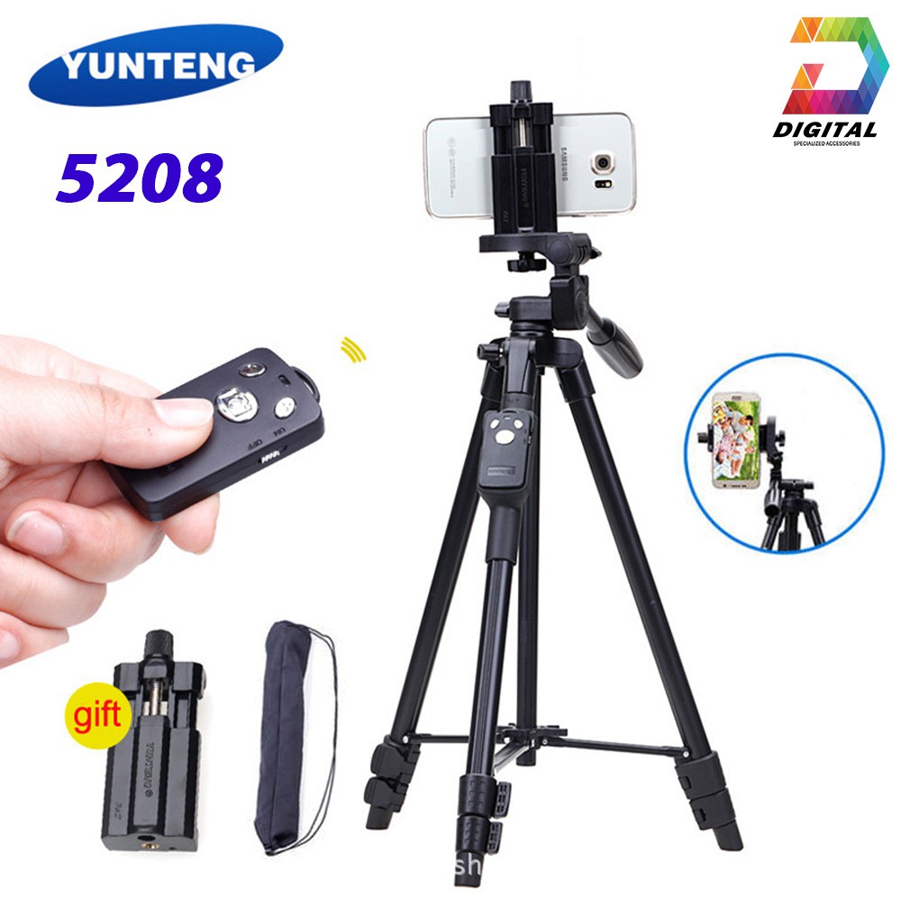 Gậy Tripod 3 Chân 5208 Chính Hãng