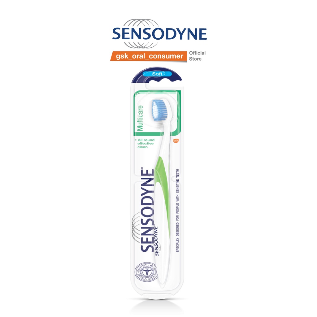 Bộ 3 Bàn chải đánh răng Sensodyne Multicare Soft