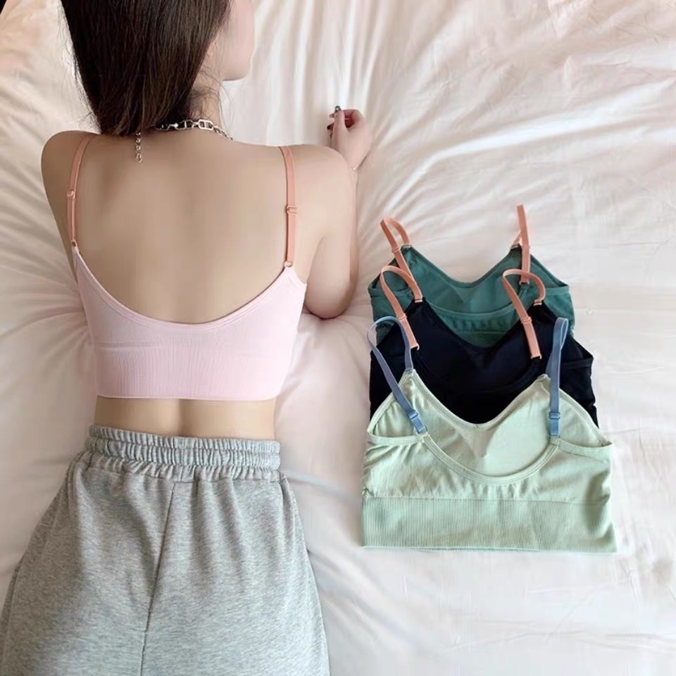 Áo Bra Eva Bra 2 Dây BaBy Cổ V Sexy Vải Mềm Thoải Mái E10