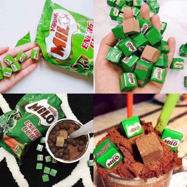 Kẹo milo cube