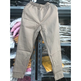Quần BASIC PANTS KAKI màu TAN UNISEX