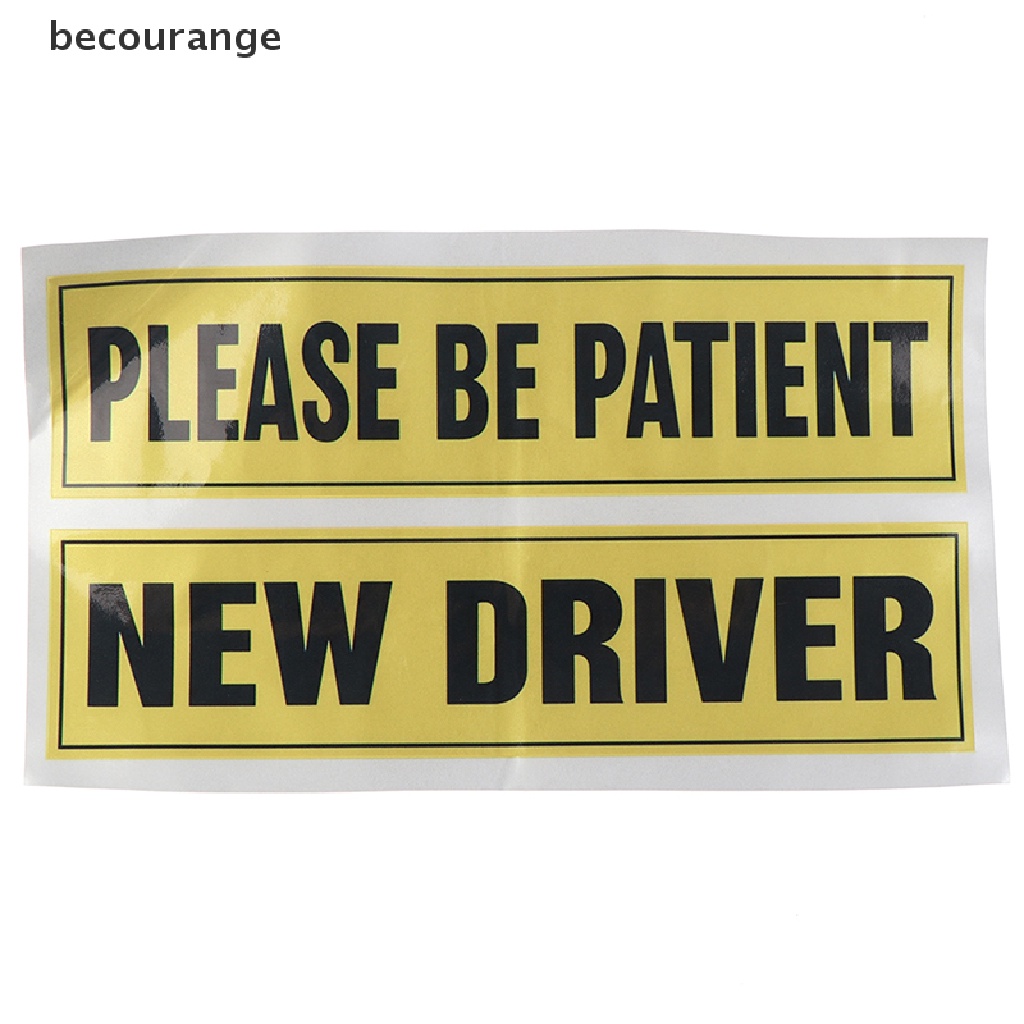 Miếng Dán Cảnh Báo Thiết Kế Mới Sáng Tạo Trang Trí Xe Hơi