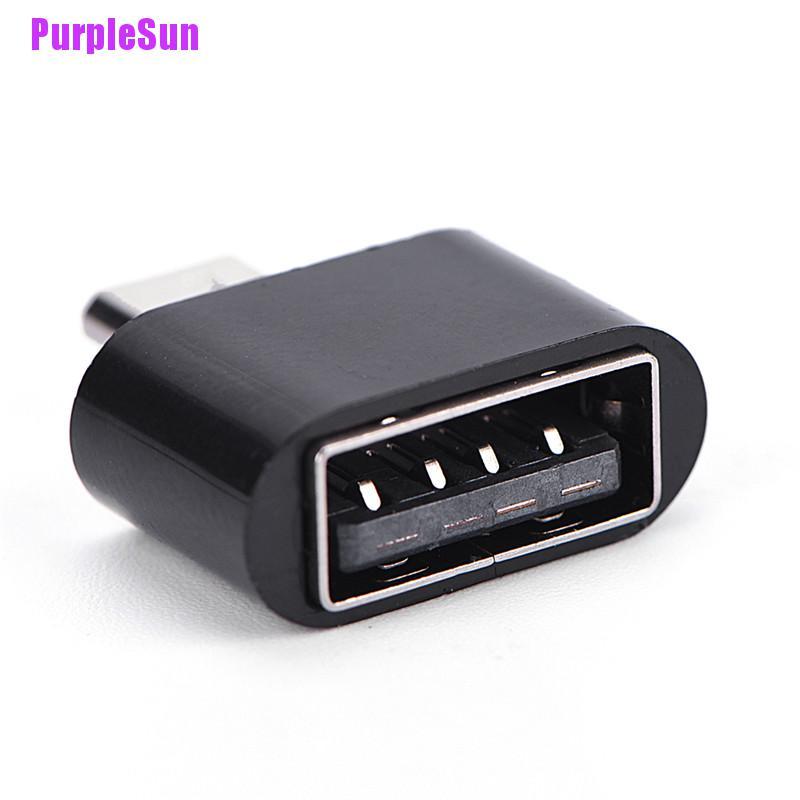 PurpleSun Mini OTG Cable USB OTG Adapter Micro USB to USB Converter for Tablet PC Android Samsung Xiaomi HTC SONY LG