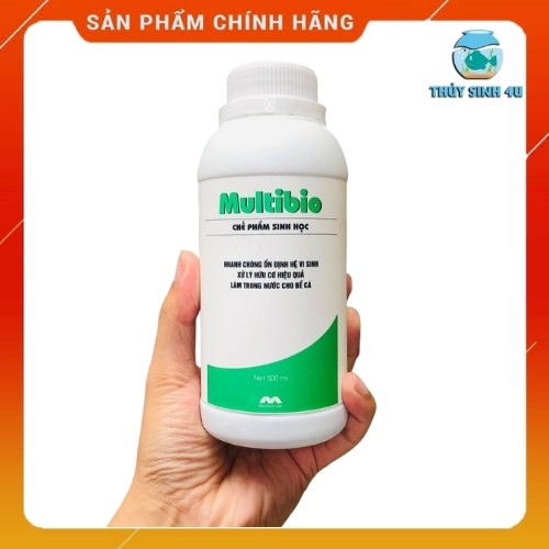 Vi sinh MultiBio - làm trong nước hồ cá thủy sinh cực nhanh