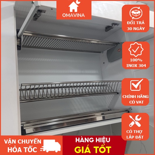 Giá Bát Cố Định Tủ Bếp INOX 304 Chính Hãng - BẢO HÀNH VĨNH VIỄN