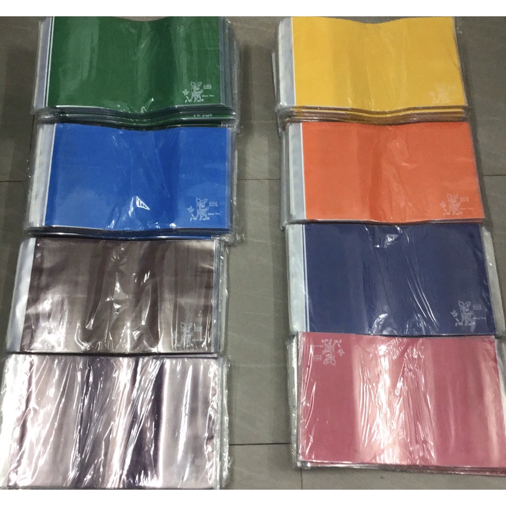 Giấy bao tập thủ công bao giấy kiếng (nhiều màu)