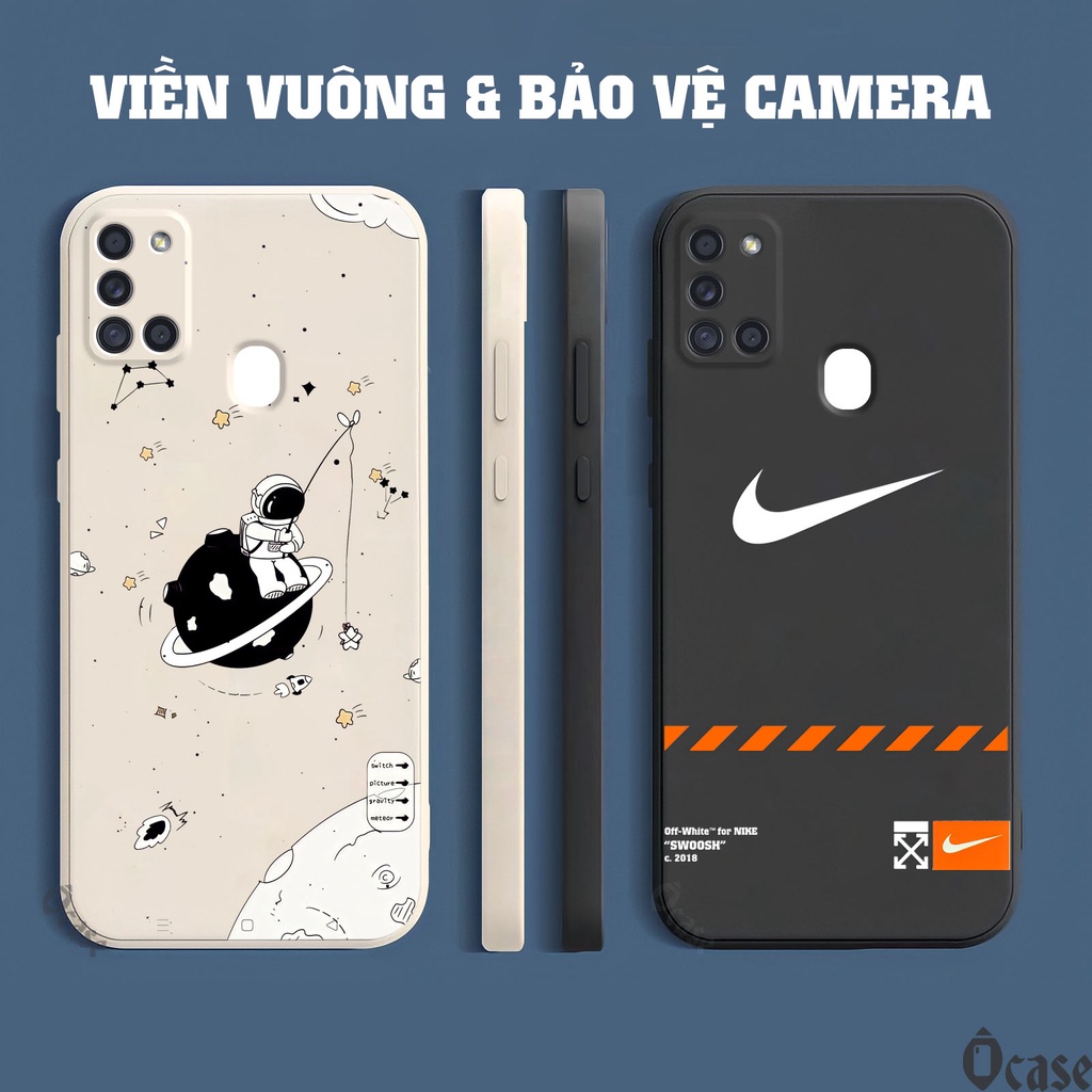 Ốp lưng Samsung A21s / M30s in hình Nasa  vũ trụ  cạnh viền vuông có bảo vệ camera