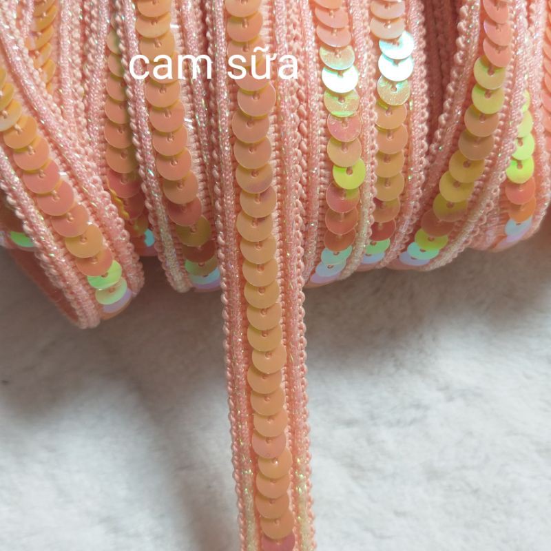 Dây viền kim sa trang trí, size  1.3cm