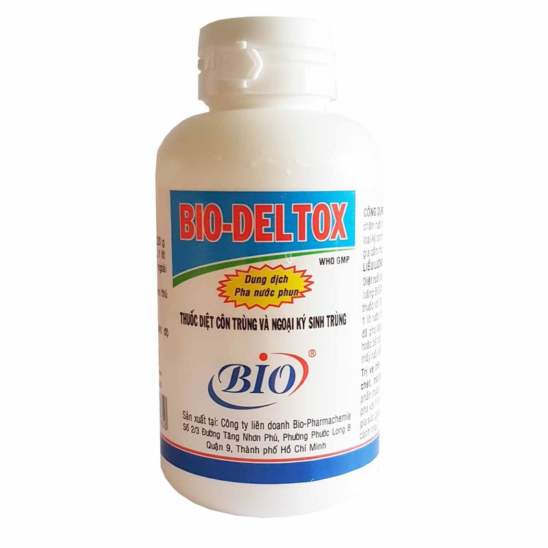 Bio - Deltox - Thuốc diệt côn trùng và ngoại ký sinh trùng - 60ml