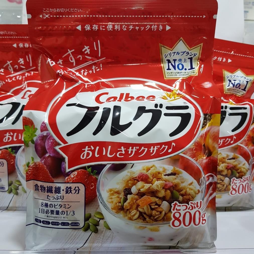 Ngũ cốc Calbee, Ngũ cốc hoa quả Calbee Nhật Bản Shop bố bống
