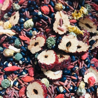 1kg trà thải độc đậu đen dùng uống mỗi ngày