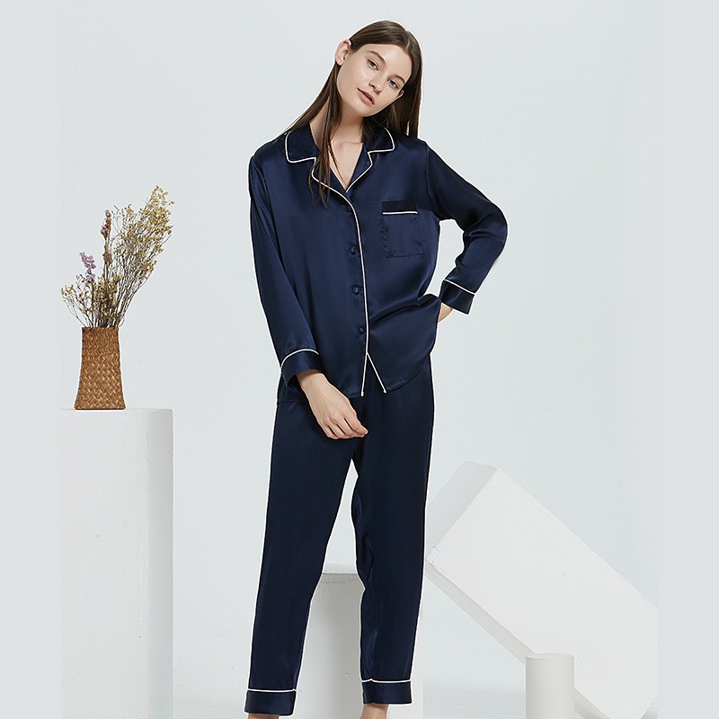 Pajamas Đồ Ngủ Mặc Nhà Lụa Mềm Mịn FreeSize AMANTA AMTPY009