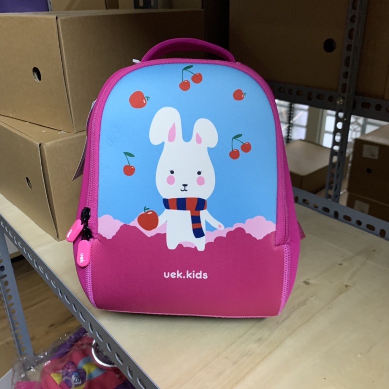 Balo uek thỏ cherry xinh xắn cho bé mẫu giáo