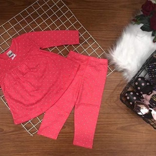 Combo 3 bộ bozip thu bé gái