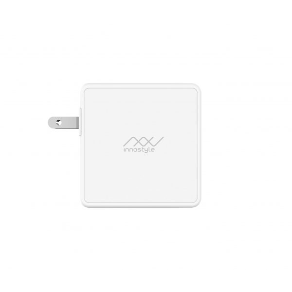 Sạc đa cổng MB Innostyle GoMAX Plus 73W (USB-C PD 61W + USB-A Smart AI) - Black