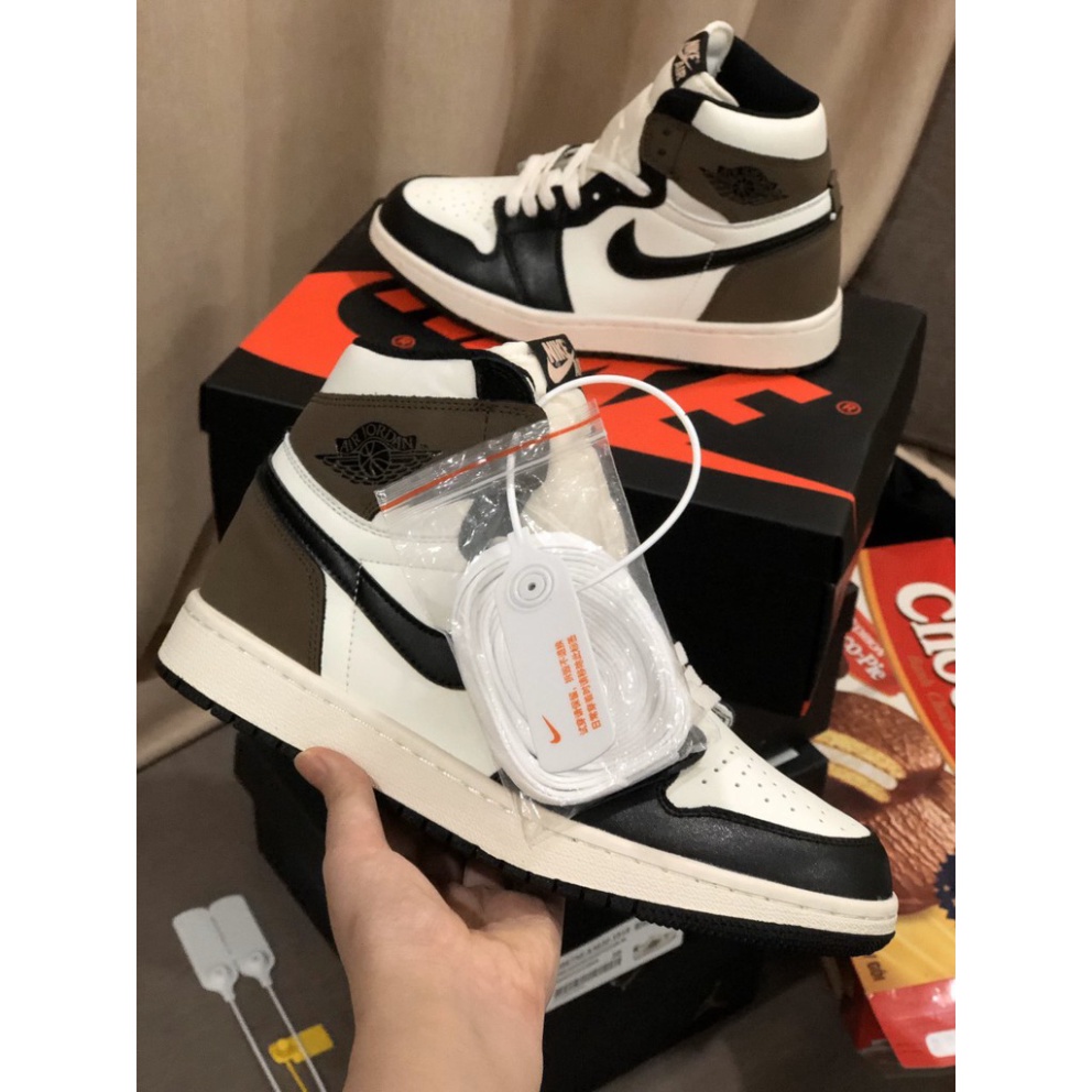 [FREE SHIP] Giày Thể Thao Sneaker JD Cao Cổ Nâu Trắng Hot 2021 | BigBuy360 - bigbuy360.vn