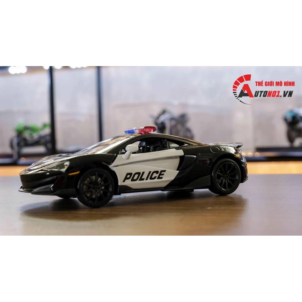 MÔ HÌNH XE Ô TÔ MCLAREN 600LT POLICE 1:32 DTM 7437