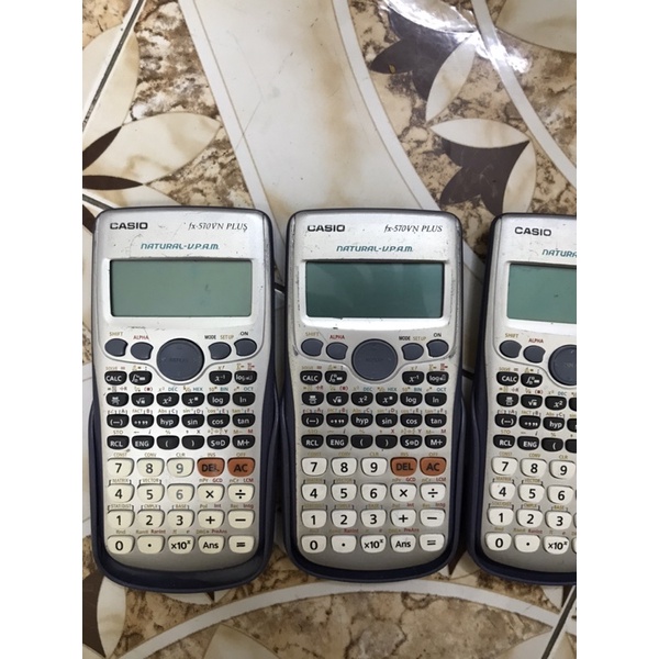 Máy tính casio FX 570VN PLUS/570ES PLUS cũ Hàng chính hãng.