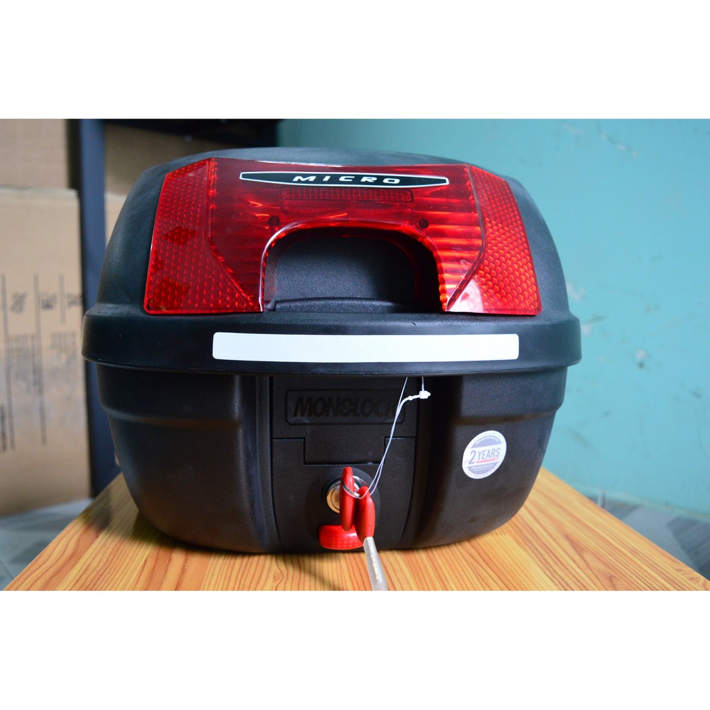 Thùng xe máy givi mẫu E26NX kèm đế và bát gắn, chính hãng givi bảo hành 2 năm