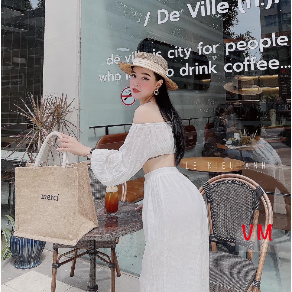 Set đồ nữ cá tính, set quần lửng áo sơ mi, áo quây, áo thun đi chơi sang chảnh mùa hè đẹp 8A00016