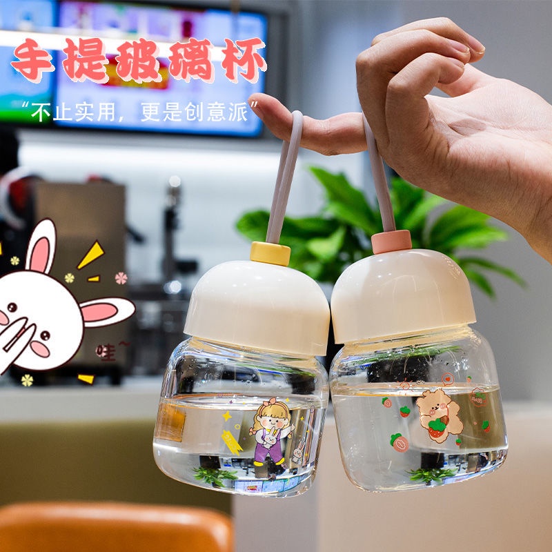 Miếng Dán Trang Trí Bình Nước Hình Hoạt Hình Dễ Thương Kích Thước Nhỏ Gọn Tiện Dụng 2021