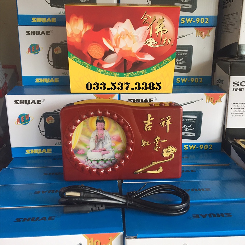 Máy nghe kinh phật, máy tụng kinh loại to, âm thanh siêu rõ