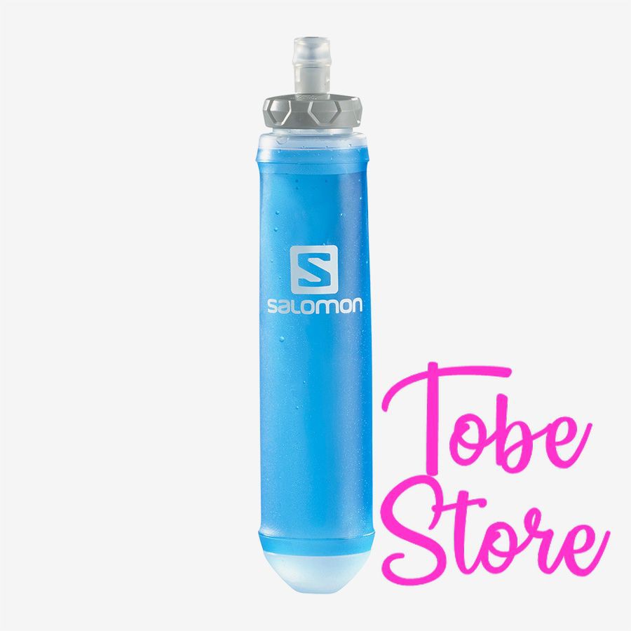 Bình nước mềm cầm tay chạy bộ 500ml Salomon miệng rộng 42mm (tương thích vest chạy bộ Adv skin 12 / Adv skin 5...)