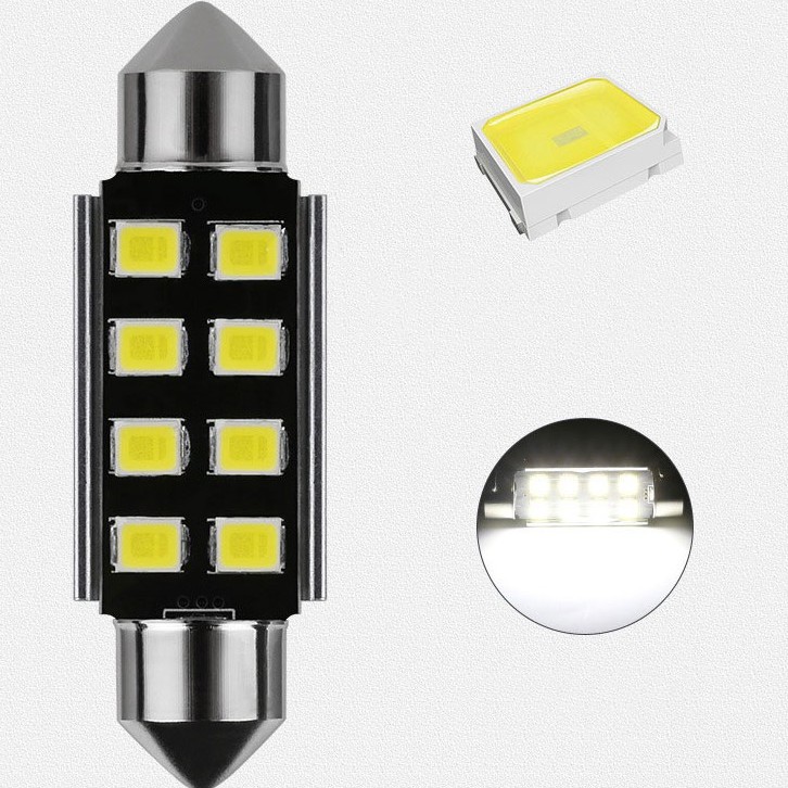 Bóng LED trần, đọc sách, cốp, chip 2835 festoon F2835-8 kích thước 41mm
