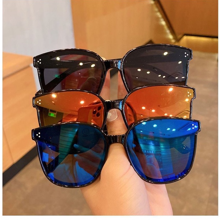 Kính mát thời trang cho bé từ 2-9 tuổi, mặt tráng gương chống tia UV400 siêu dễ thương cho bé trai và bé gái mã T1533