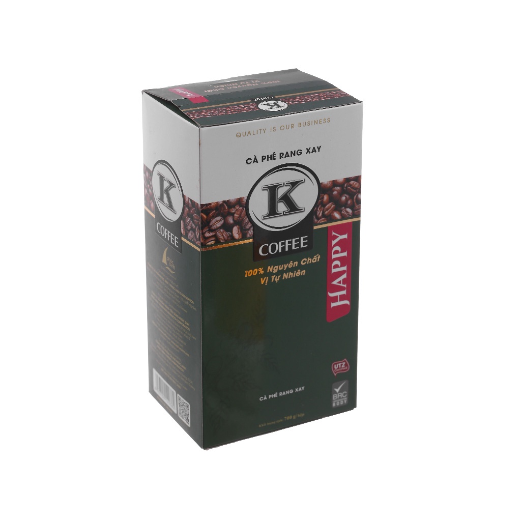 Cà phê rang xay K Coffee Happy 700g