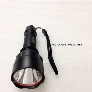 ĐÈN PIN SIÊU SÁNG CREE ZOOM ULTRAFIRE C8 CAO CẤP