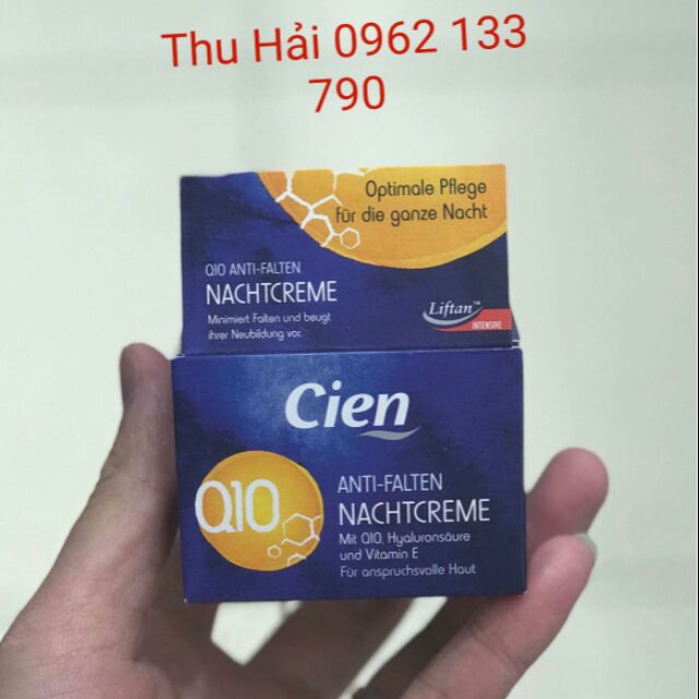 Combo Kem chống lão hóa da CIEN Q10.Hàng xách tay Đức