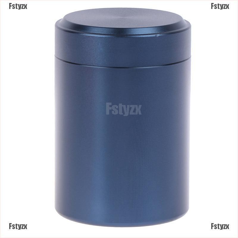 Fstyzx 1x Airtight Proof Container Aluminum Herb Stash Jar Metal Sealed Can Tea Jar