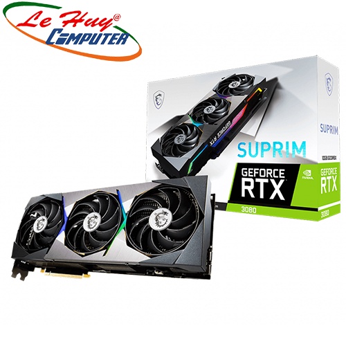 Card Màn Hình - VGA MSI GeForce RTX 3080 SUPRIM 10G (LHR)