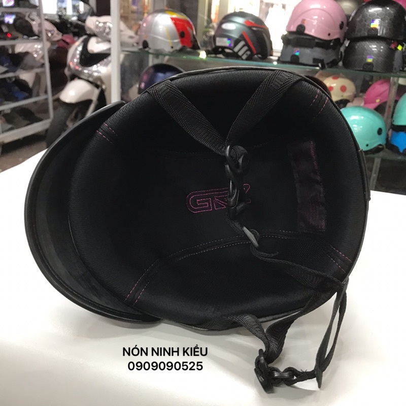 MŨ BẢO HIỂM NỬA ĐẦU GRZ NHÚNG CAO CẤP