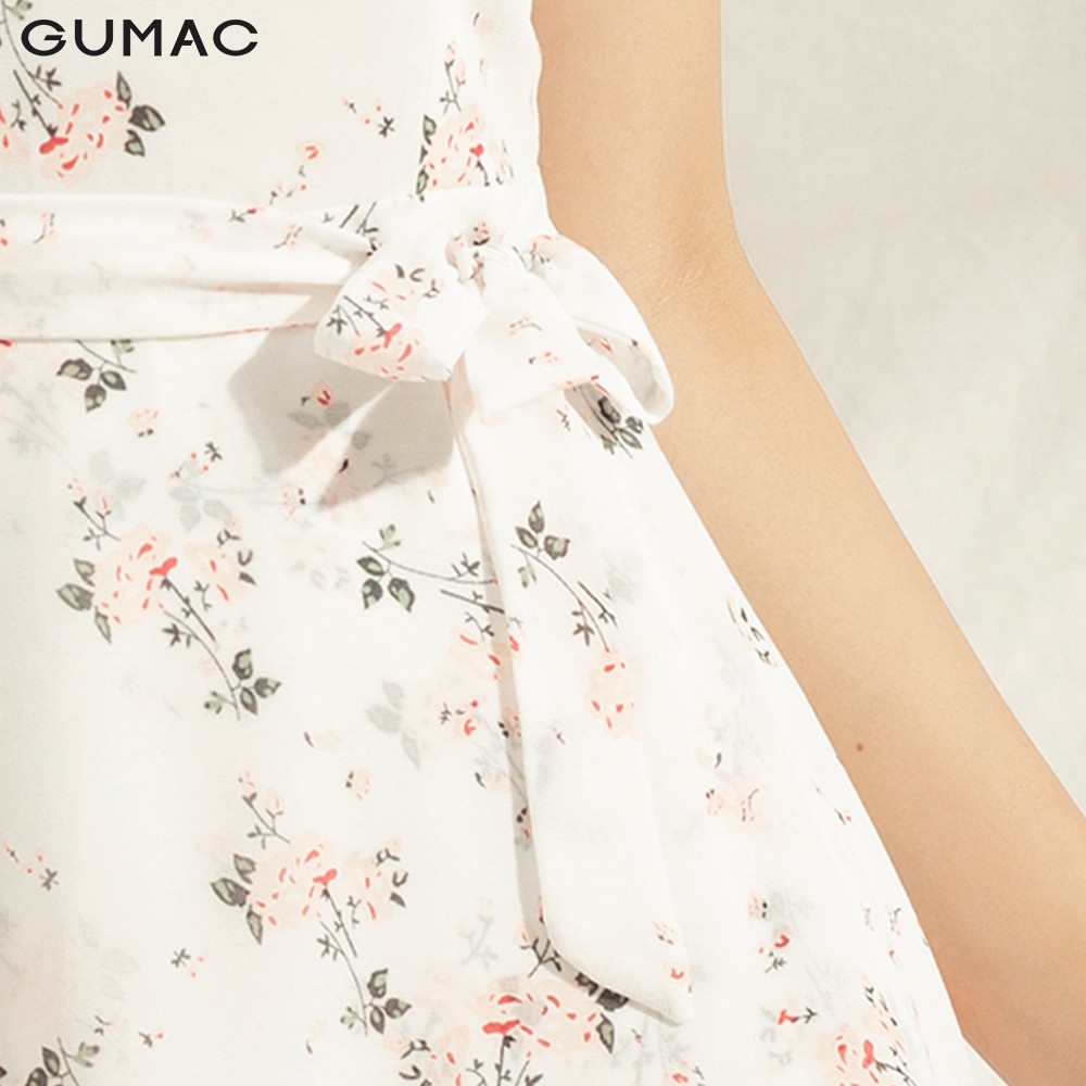 Đầm cổ V tùng chéo DA1187 GUMAC | BigBuy360 - bigbuy360.vn