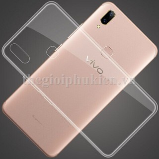 Ốp lưng silicon dẻo trong suốt Vivo V9 siêu mỏng 0.6mm
